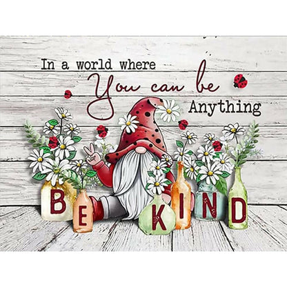 Holiday Gnome - Full Round Drill Diamond Painting 40*30CM