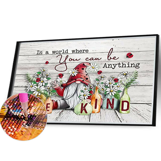 Holiday Gnome - Full Round Drill Diamond Painting 40*30CM