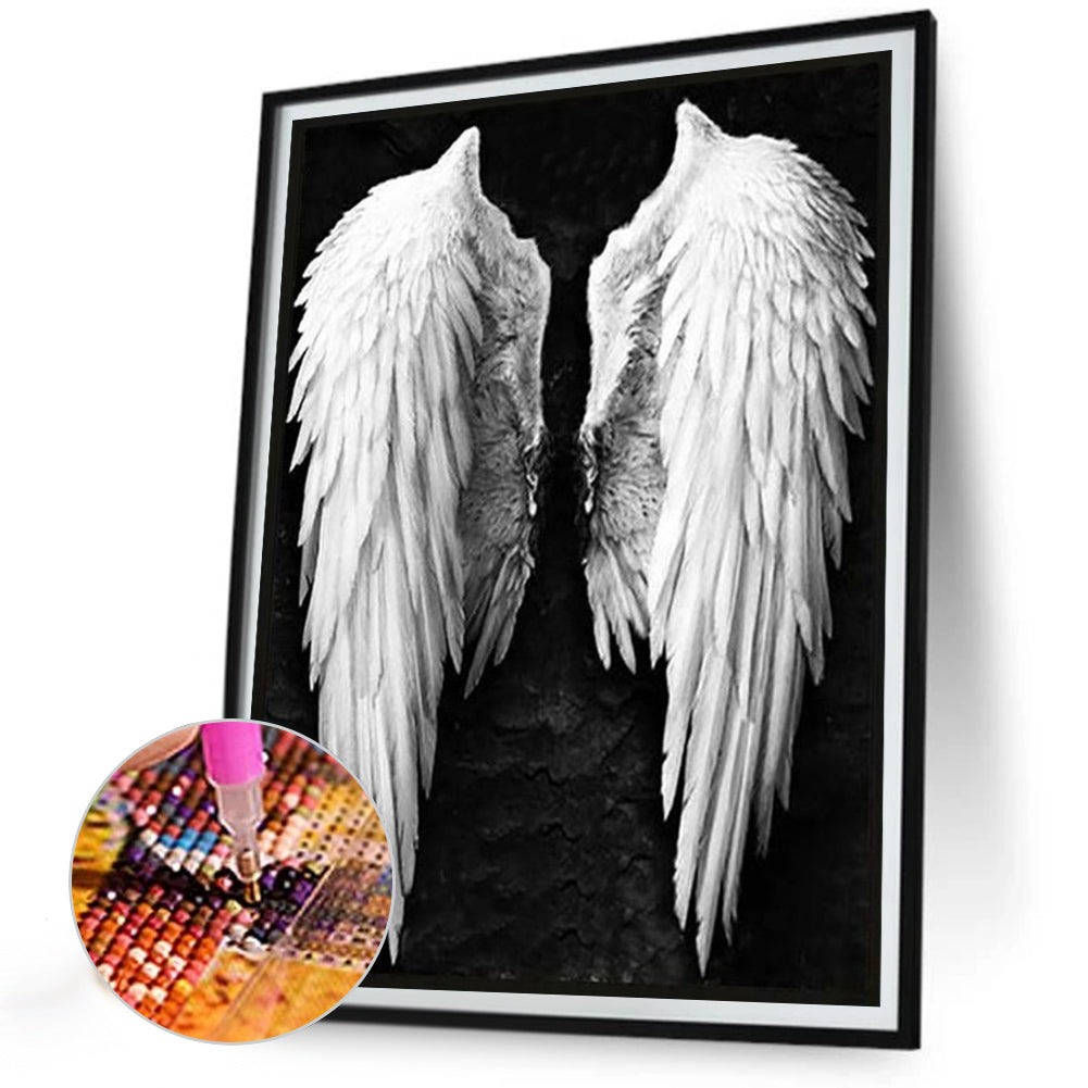 Angel Wings - Full Round Drill Diamond Painting 30*40CM