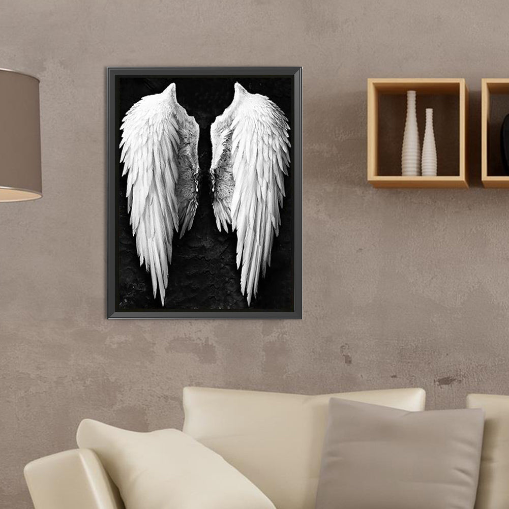 Angel Wings - Full Round Drill Diamond Painting 30*40CM