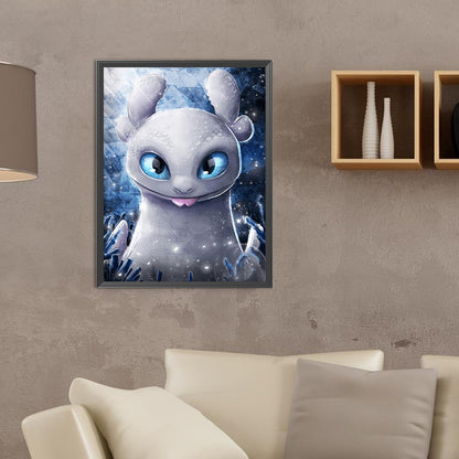 Cartoon Dragon - Full Round Drill Diamond Painting 30*40CM