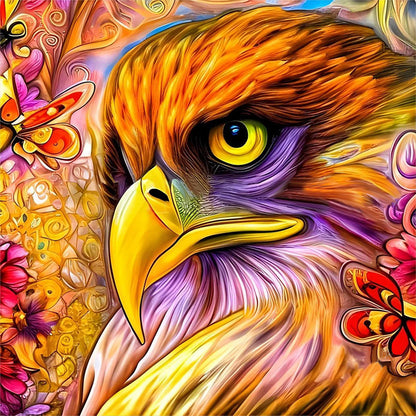 Eagle - Full AB Round Drill Diamond Painting 40*40CM