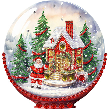 Christmas Crystal Ball -  Special Shaped Drill Diamond Painting 30*30CM