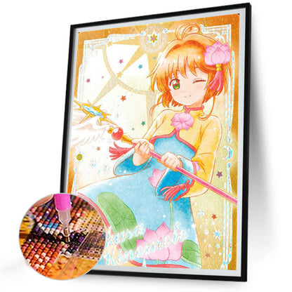 Cardcaptor Sakura - Full Round Drill Diamond Painting 30*40CM