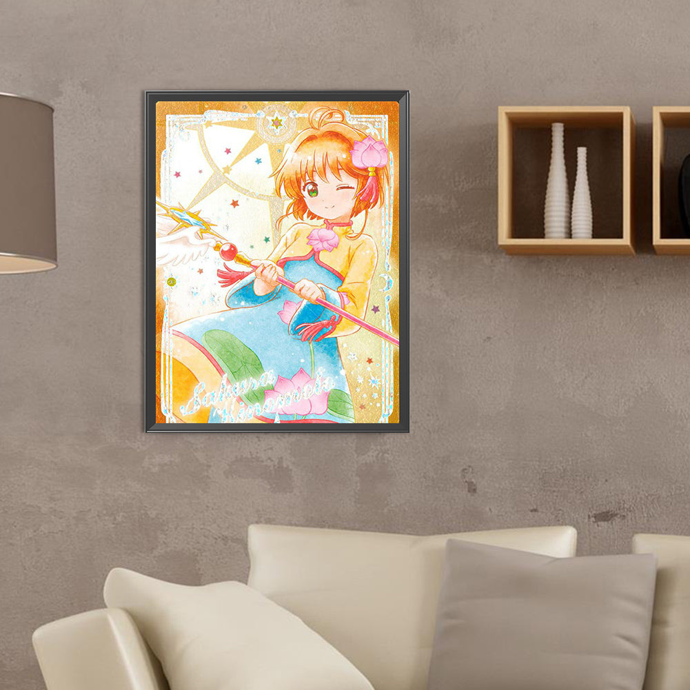 Cardcaptor Sakura - Full Round Drill Diamond Painting 30*40CM