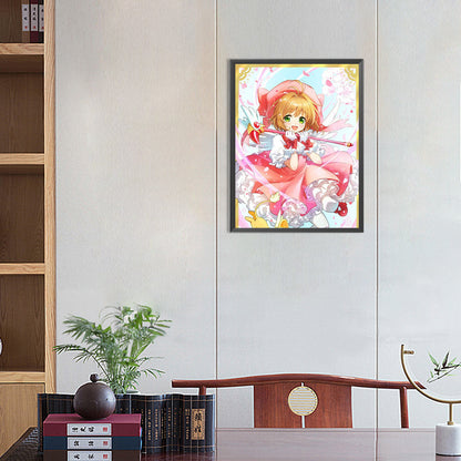 Cardcaptor Sakura - Full Round Drill Diamond Painting 30*40CM