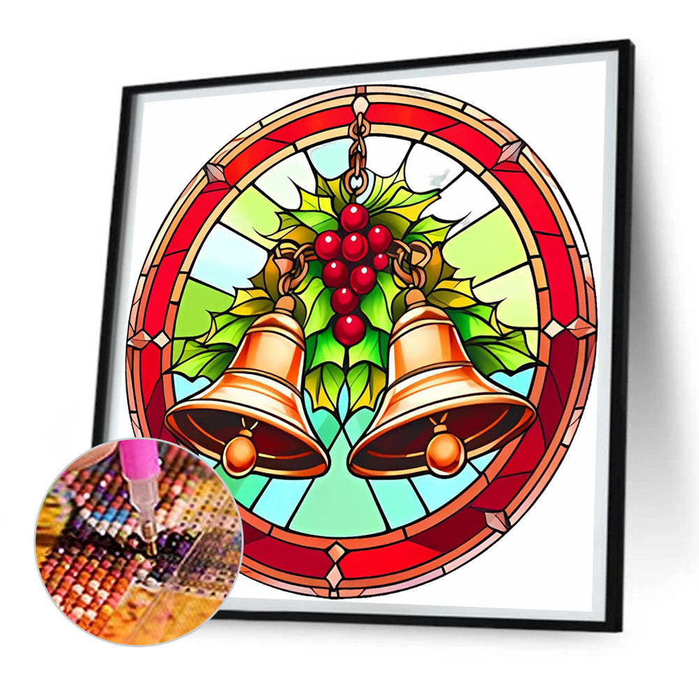 Christmas Bells - Full Round Drill Diamond Painting 30*30CM