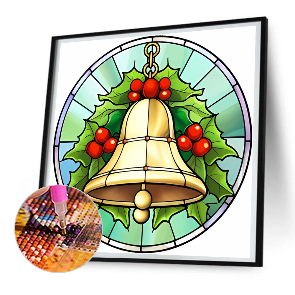 Christmas Bells - Full Round Drill Diamond Painting 30*30CM