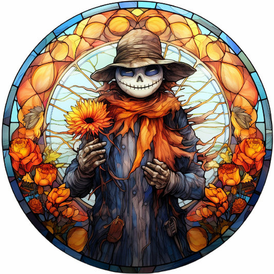 Scary Halloween - Full Round Drill Diamond Painting 30*30CM