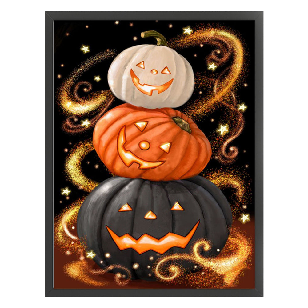 Halloween Pumpkin - 11CT Stamped Cross Stitch 50*65CM