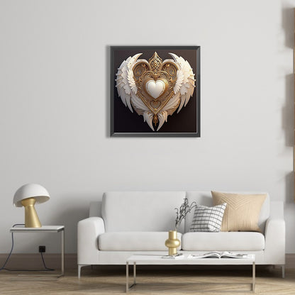 Eternal Heart - Full AB Round Drill Diamond Painting 40*40CM