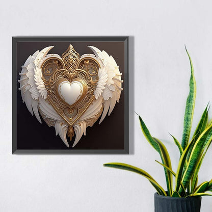 Eternal Heart - Full AB Round Drill Diamond Painting 40*40CM