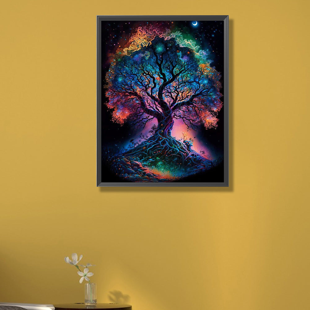 Sacred Tree - Full AB Round Drill Diamond Painting 40*55CM