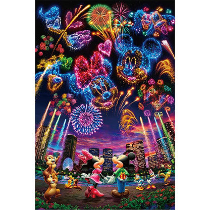 Disney Fireworks - Full AB Round Drill Diamond Painting 40*60CM