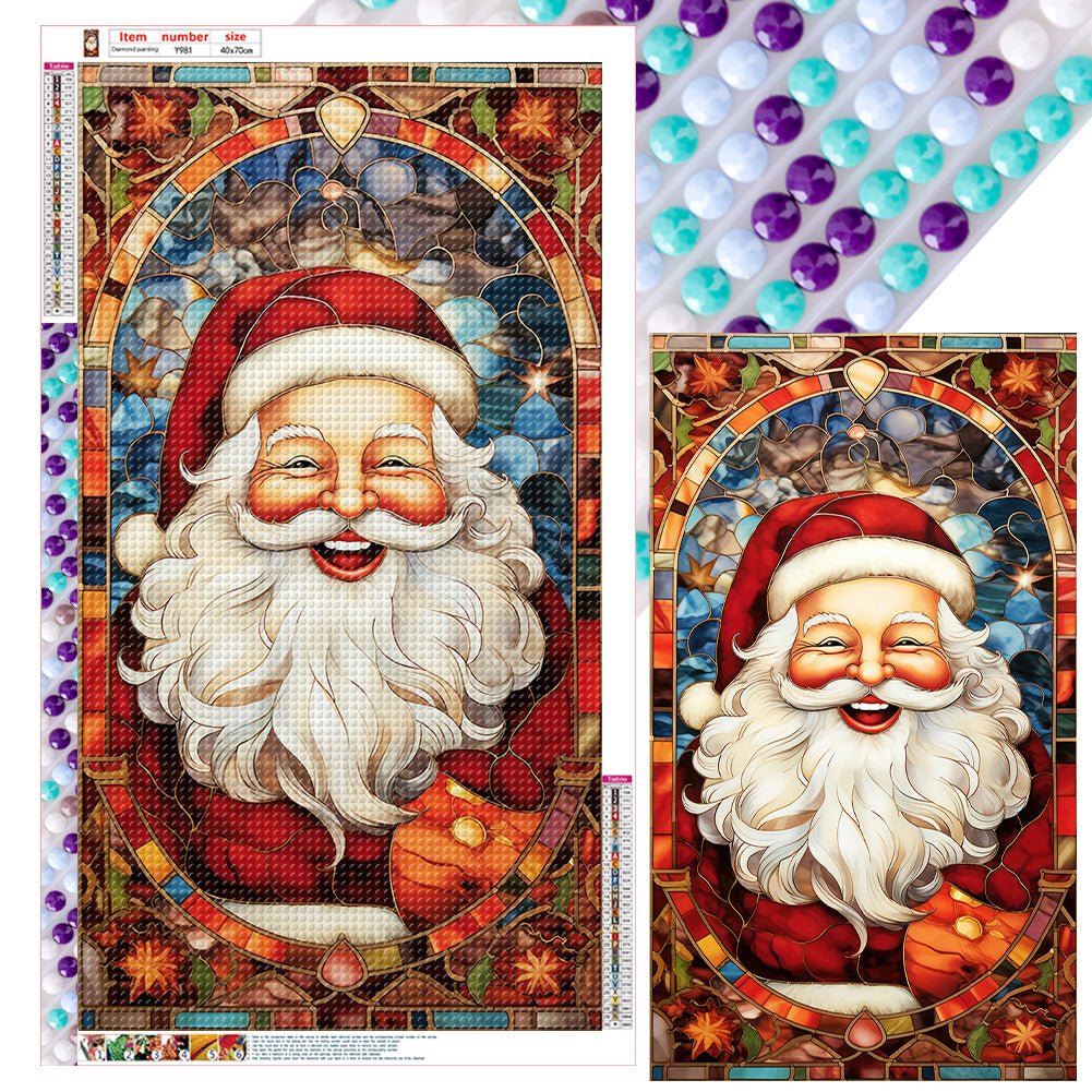 Santa Claus - Full Round Drill Diamond Painting 40*70CM