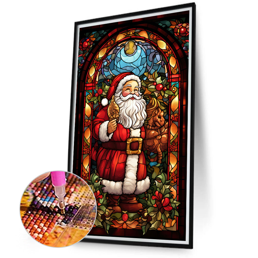 Santa Claus - Full Round Drill Diamond Painting 40*70CM