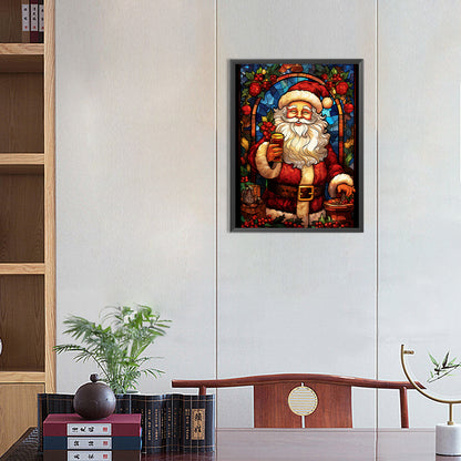 Santa Claus - Full Round Drill Diamond Painting 30*40CM