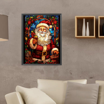 Santa Claus - Full Round Drill Diamond Painting 30*40CM