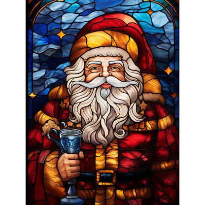 Santa Claus - Full Round Drill Diamond Painting 30*40CM