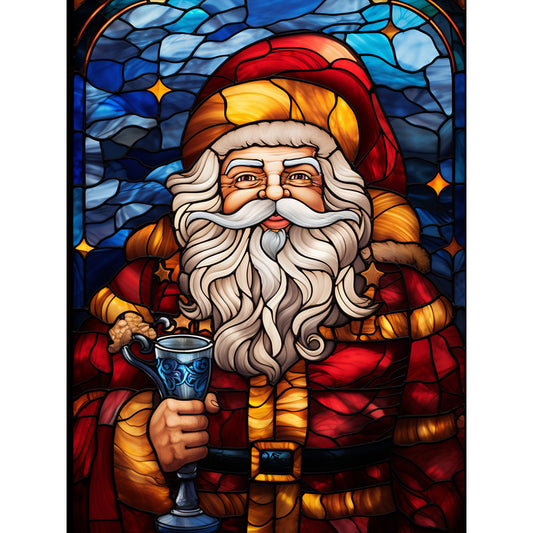 Santa Claus - Full Round Drill Diamond Painting 30*40CM