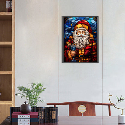 Santa Claus - Full Round Drill Diamond Painting 30*40CM