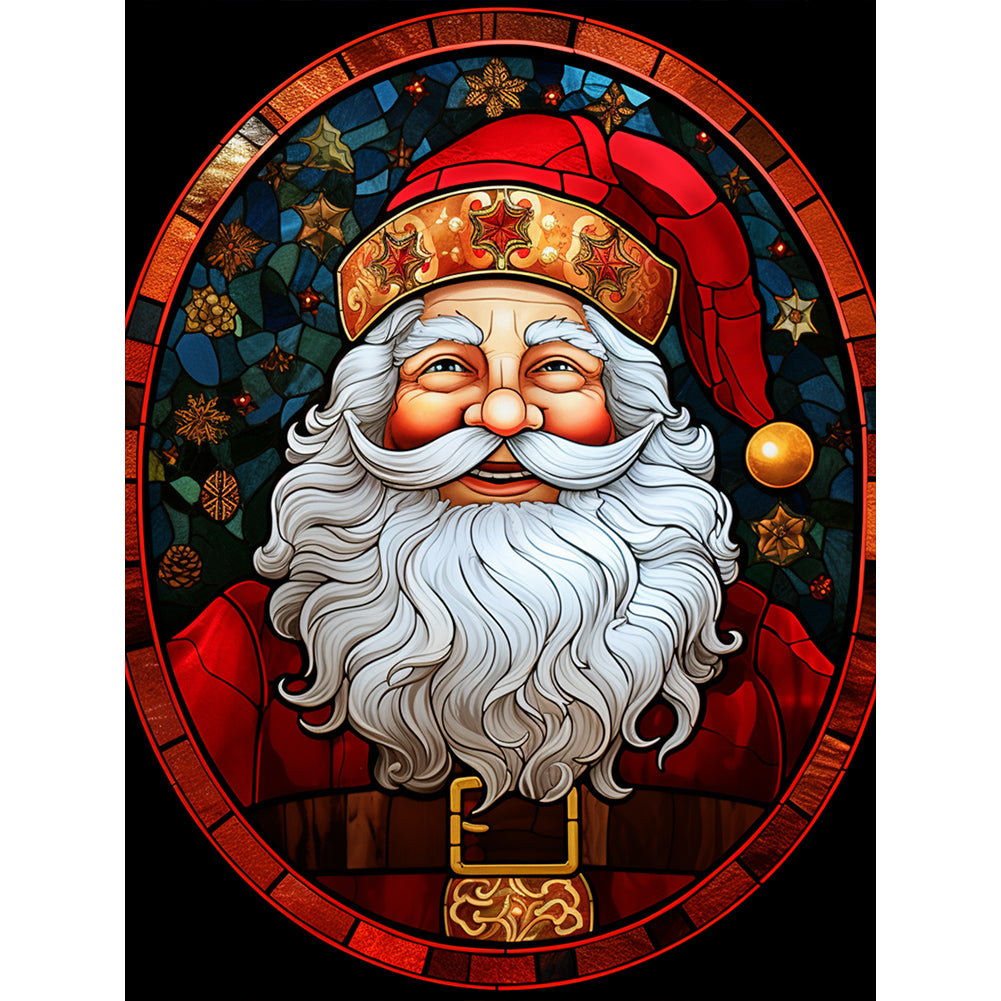 Santa Claus - Full Round Drill Diamond Painting 30*40CM