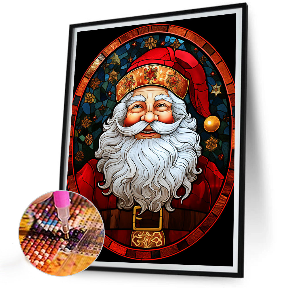 Santa Claus - Full Round Drill Diamond Painting 30*40CM