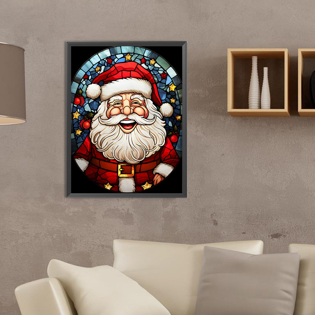 Santa Claus - Full Round Drill Diamond Painting 30*40CM