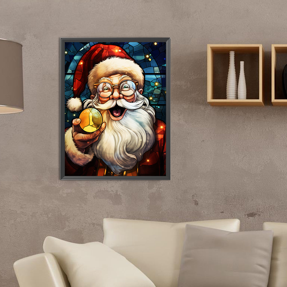 Santa Claus - Full Round Drill Diamond Painting 30*40CM