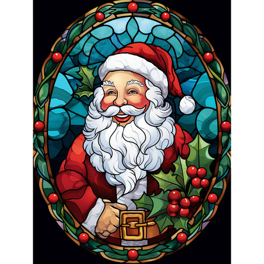 Santa Claus - Full Round Drill Diamond Painting 30*40CM