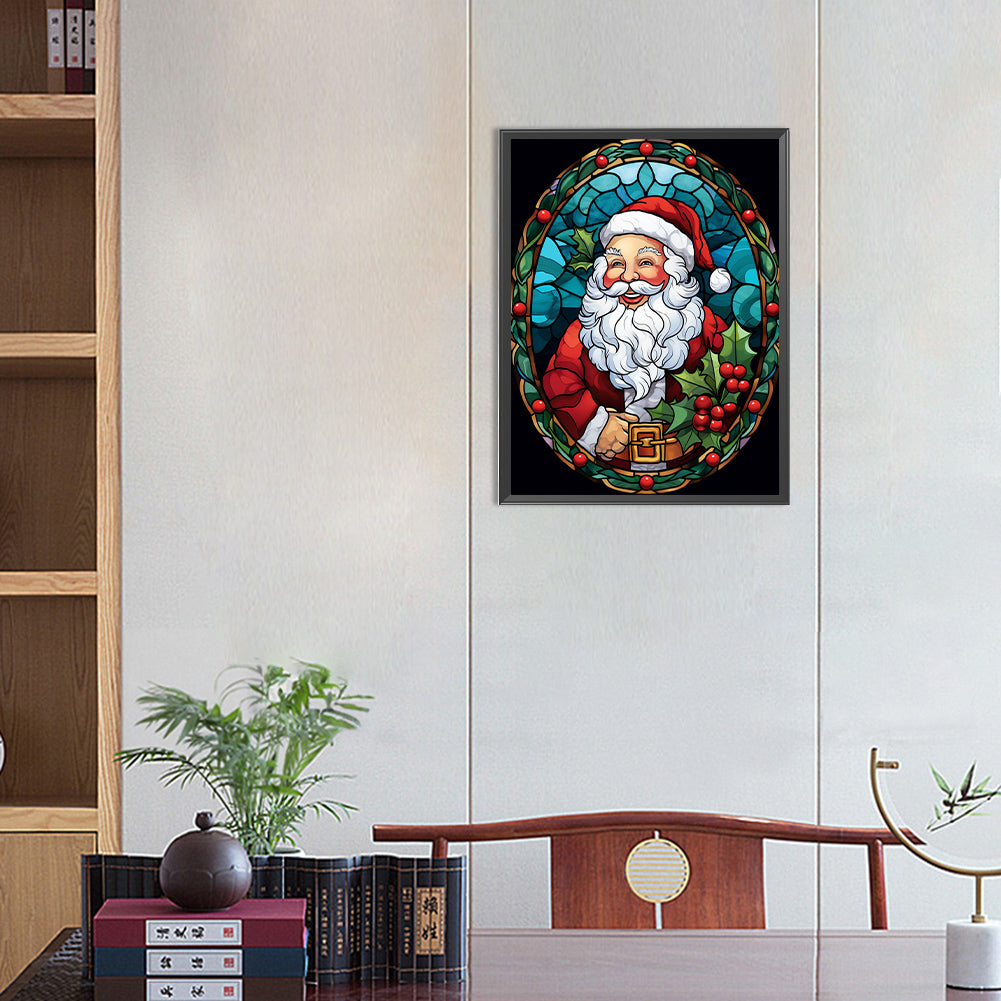 Santa Claus - Full Round Drill Diamond Painting 30*40CM