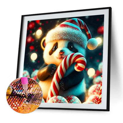 Panda Candy - Full Round Drill Diamond Painting 40*40CM