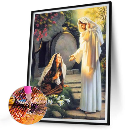 Lord Bless You Jesus - Full Round Drill Diamond Painting 30*40CM