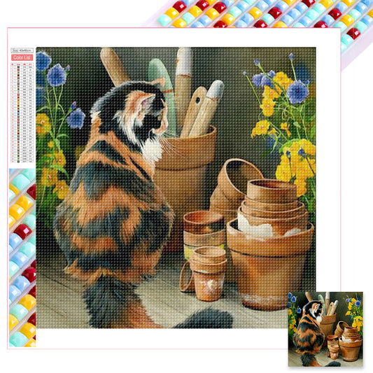 Animal - Full Square Drill Diamond Painting 40*40CM