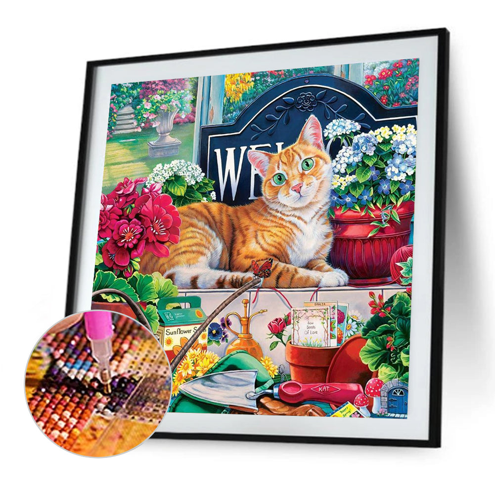 Animal - Full Square Drill Diamond Painting 40*40CM