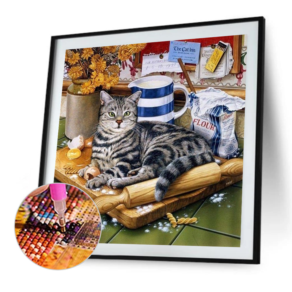 Animal - Full Square Drill Diamond Painting 40*40CM