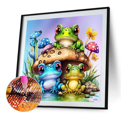 Frog - Full AB Square Drill Diamond Painting 40*40CM