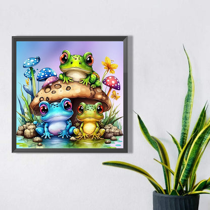 Frog - Full AB Square Drill Diamond Painting 40*40CM