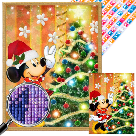 Mickey - Full AB Square Drill Diamond Painting 30*40CM