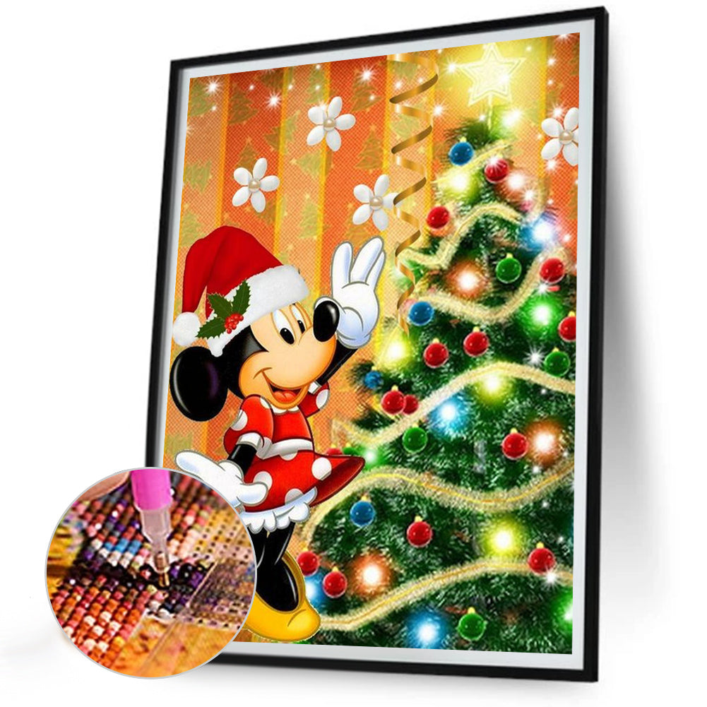 Mickey - Full AB Square Drill Diamond Painting 30*40CM