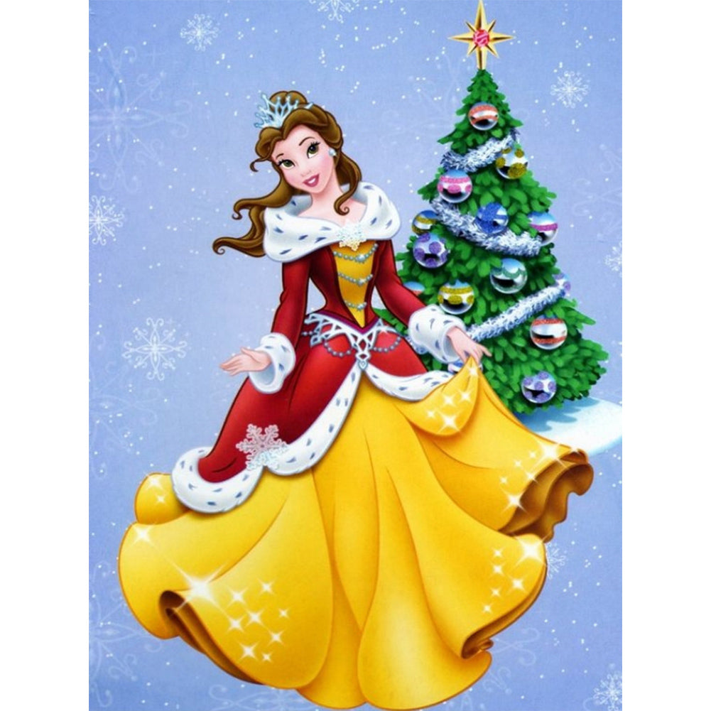 Princess Belle - Full AB Square Drill Diamond Painting 30*40CM