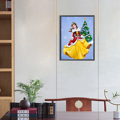 Princess Belle - Full AB Square Drill Diamond Painting 30*40CM