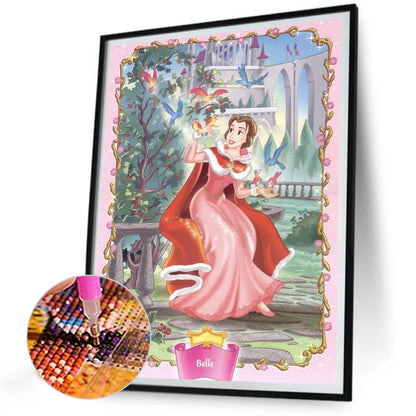 Princess Belle - Full AB Square Drill Diamond Painting 30*40CM