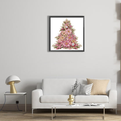 Christmas Tree - Special Shaped Drill Diamond Painting 30*30CM