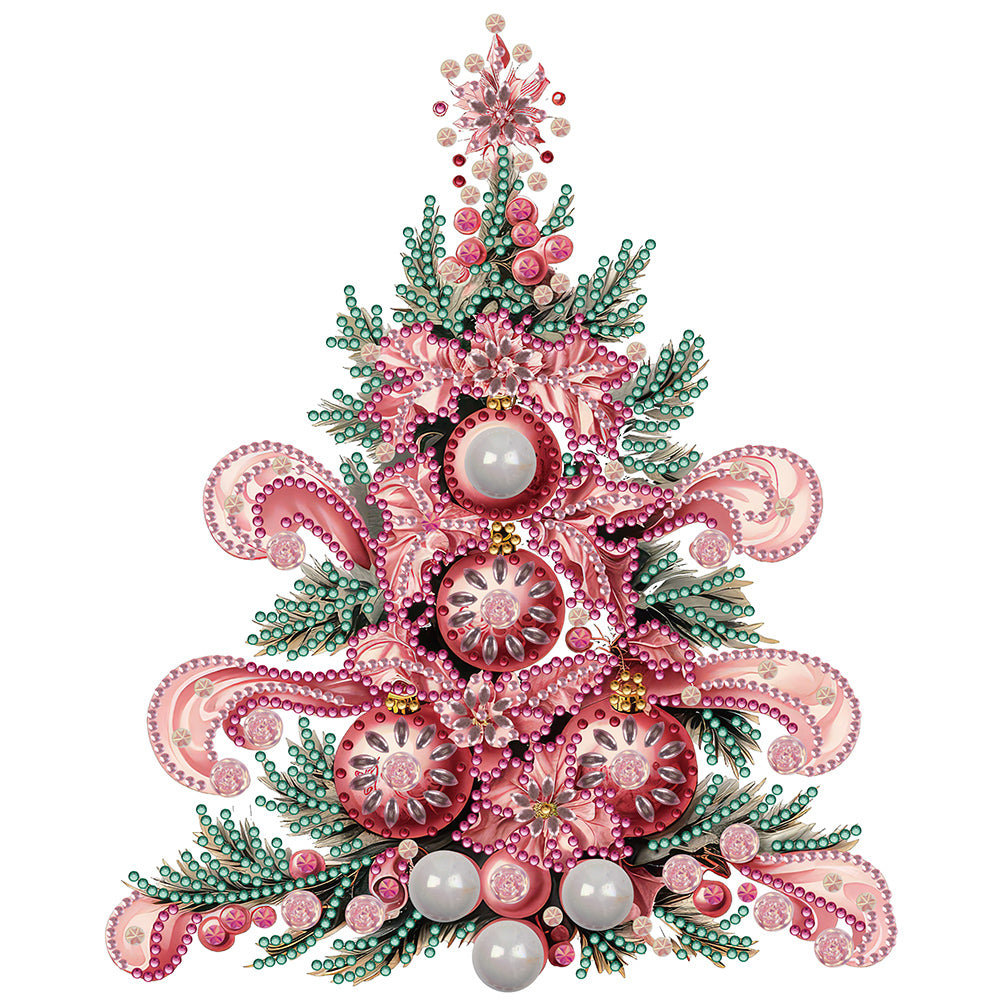 Christmas Tree - Special Shaped Drill Diamond Painting 30*30CM