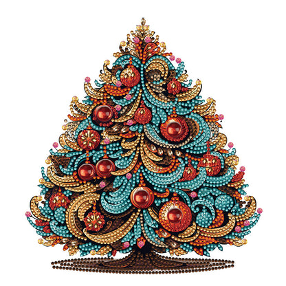 Christmas Tree - Special Shaped Drill Diamond Painting 30*30CM