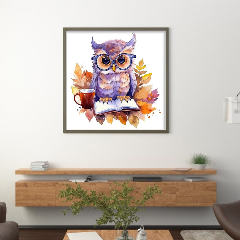 Owl - 18CT Stamped Cross Stitch 25*25CM