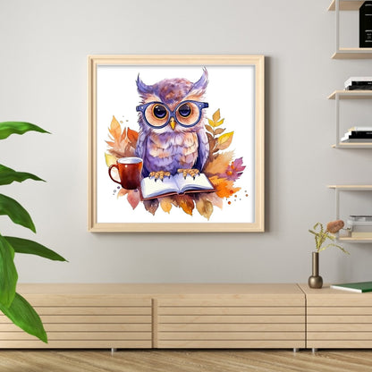 Owl - 18CT Stamped Cross Stitch 25*25CM