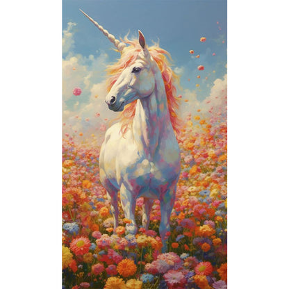 Unicorn - Full AB Square Drill Diamond Painting 40*70CM
