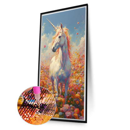 Unicorn - Full AB Square Drill Diamond Painting 40*70CM